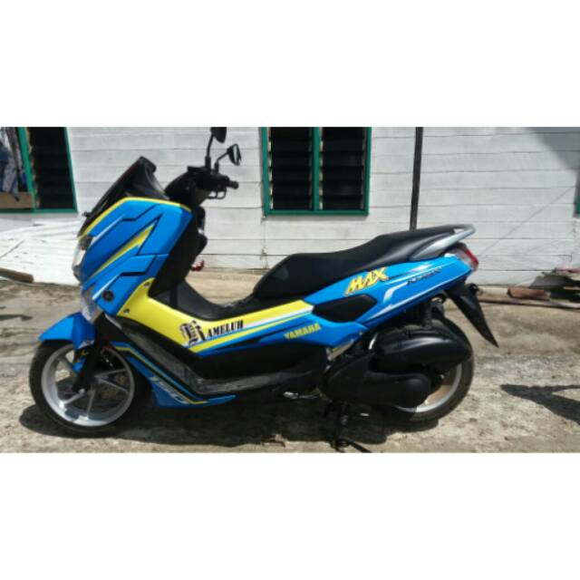 40+ Trend Terbaru Stiker Nmax Biru Kuning