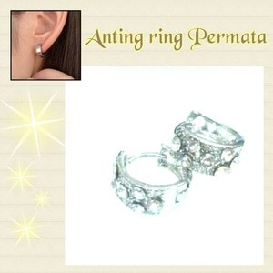 ANTING RING PERMATA