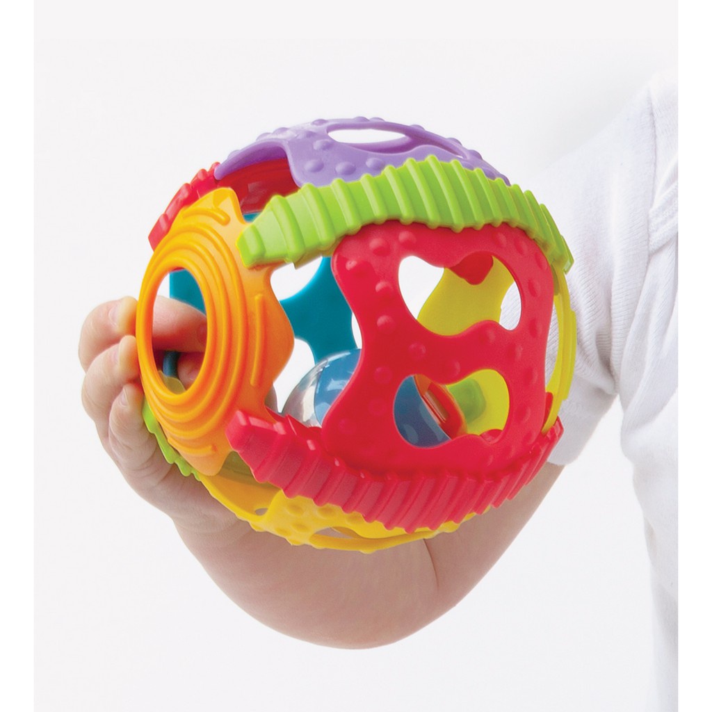 Playgro Baby Shake and Rattle - Mainan Bola untuk Anak Balita 3m+