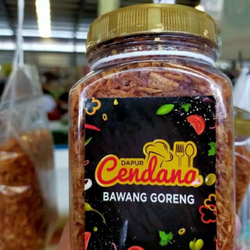

bawang goreng cendana toples gurih