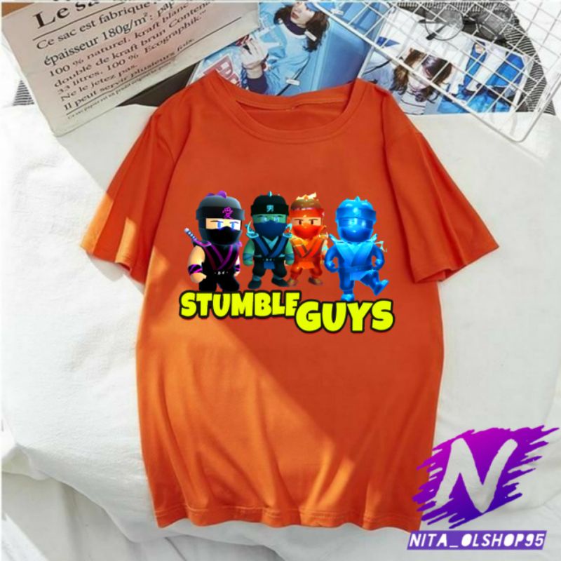 baju anak stumble guys karakter ninja spesial