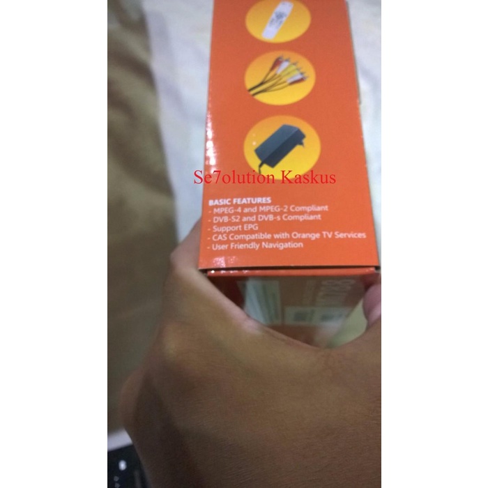 Receiver Dekoder Orange Tv C Band (Tahan Hujan)