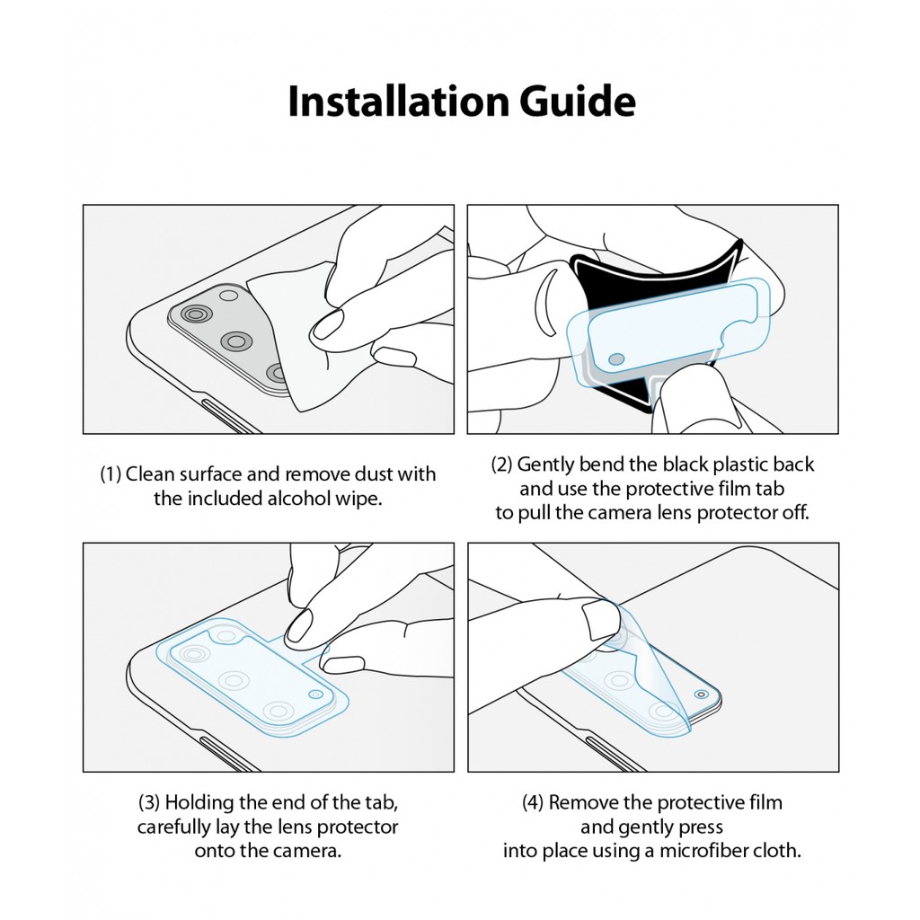 Tempered Glass Kamera Samsung Galaxy Note 20 Ultra / Note 20 Ringke ID Glass