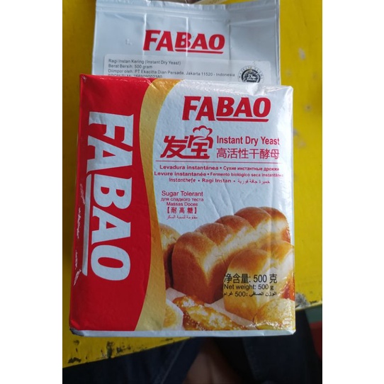 

Ragi Fabao Yeast
