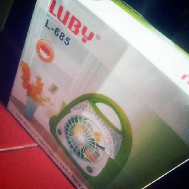 Luby (kipas, lampu led, lampu sorot emergency)
