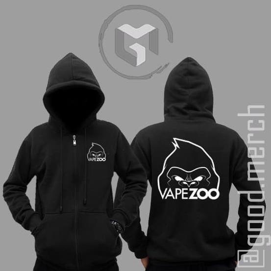 Jaket Hoodie Sweater Vapezoo Sweatshirt Zipper