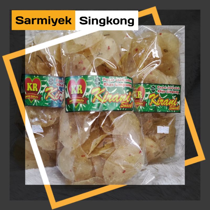 

OPAK SINGKONG SARMIYEK BUMBU MENTAH SIAP GORENG