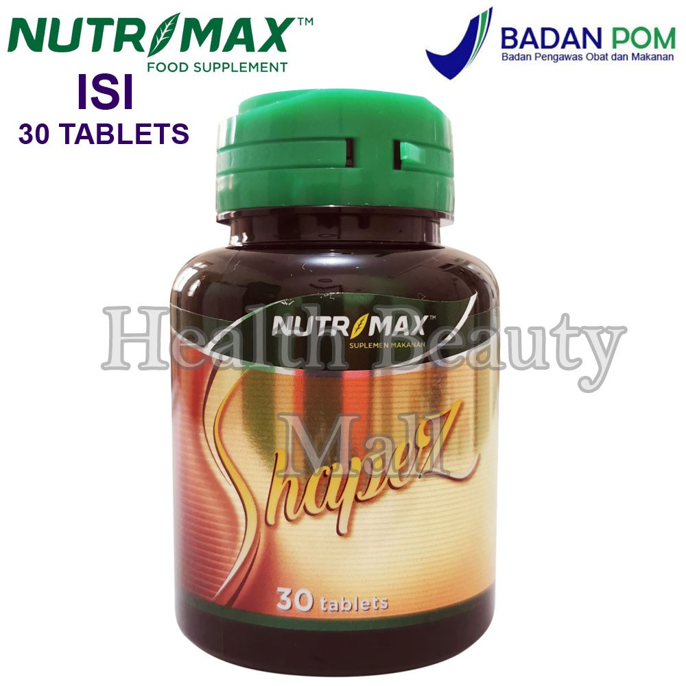 Nutrimax Shapez Slim Fast 30 tabs - Vitamin Penurun Berat Badan