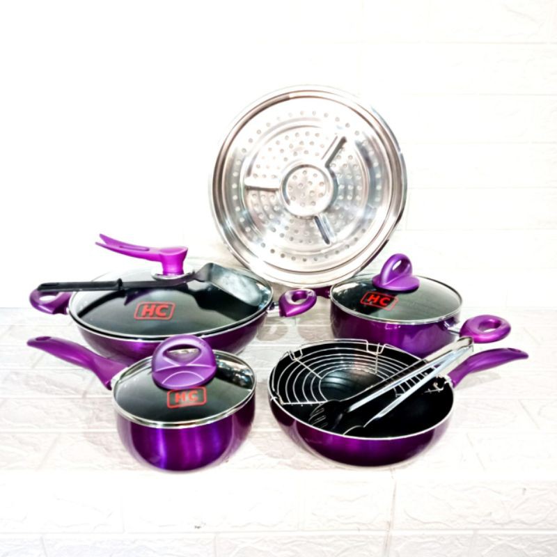 Panci Cookware Set 11 Pcs HC