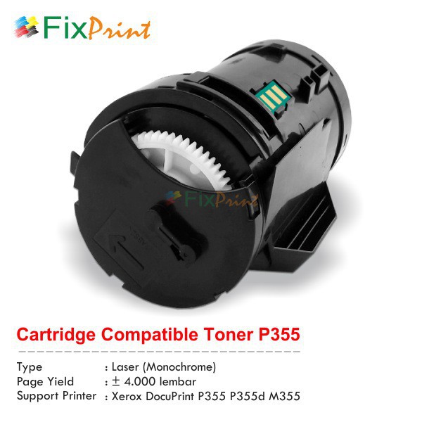 Cartridge Compatible Fuji Xerox P355 P355d M355 Murah