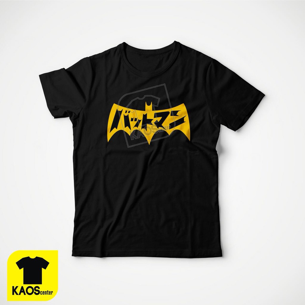 Kaos Baju Combed 30S Distro batman jepang