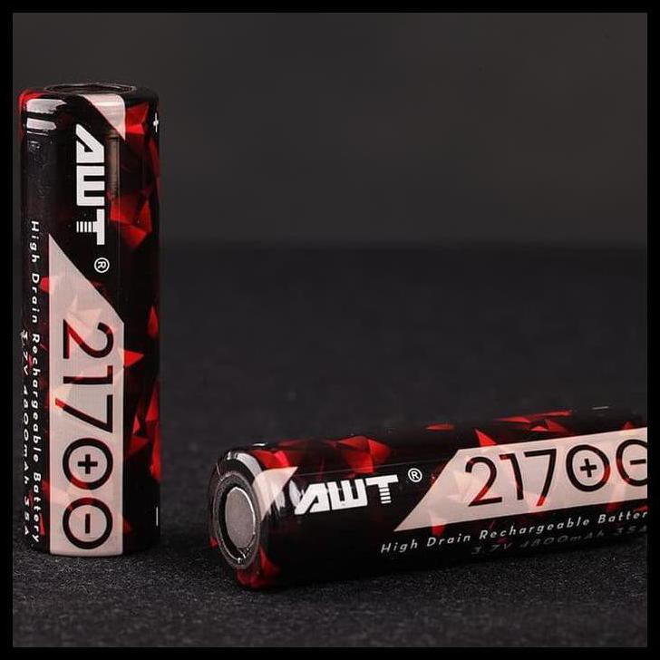 JAMINAN AUTHENTIC AWT 21700 4800mAh ORIGINAL BATERAI BATTERY 4800 mAh TERJAMIN