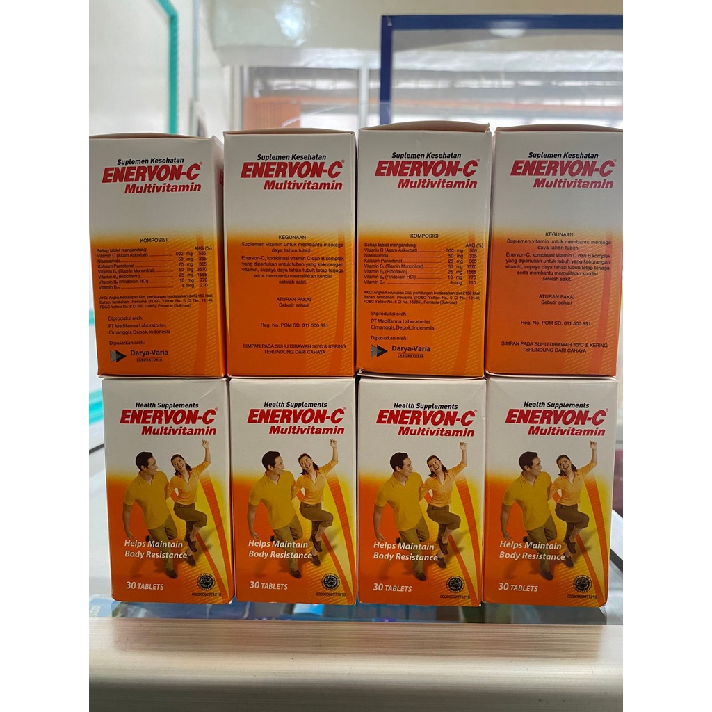 Enervon C per botol isi 30 tablet