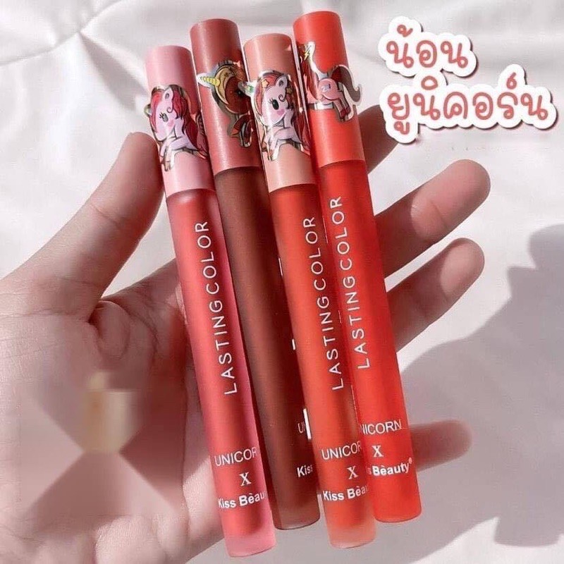 [ ECER ] KISSBEAUTY UNICORN LIPCREAM 4103 NEW