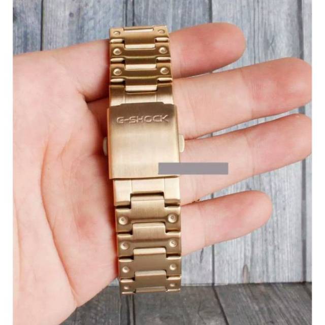 TERBAIK LIMITED COCOK UNTUK NATAL PEREMPUAN MURAH// JAM TANGAN G-SHOCK DW 5600 GOLD RANTAI BESI