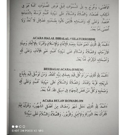 

⸨VoF ♛⸩ Contoh-contoh khutbah pembukaan ceramah agama lengkap /Produk berkualitas