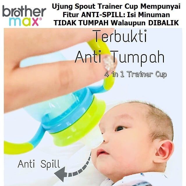 Brother Max 4in1 Trainer Cup – Botol Cangkir MPASI