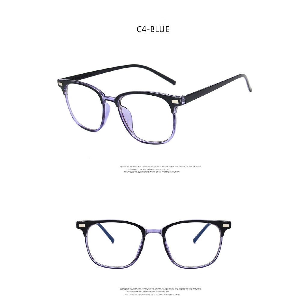 Fashion square men's and women's glasses