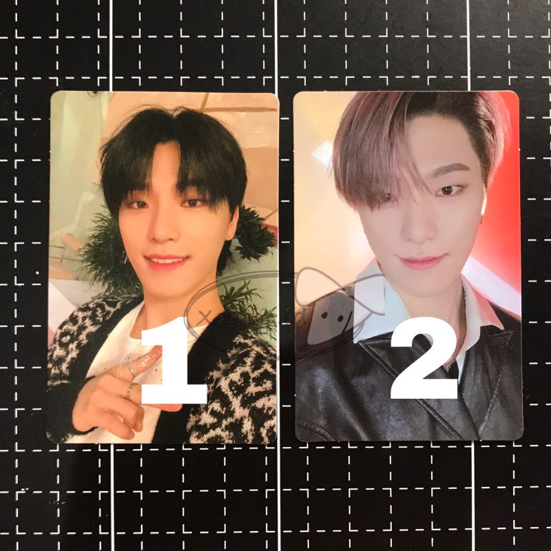 photocard dino attacca carat version carver