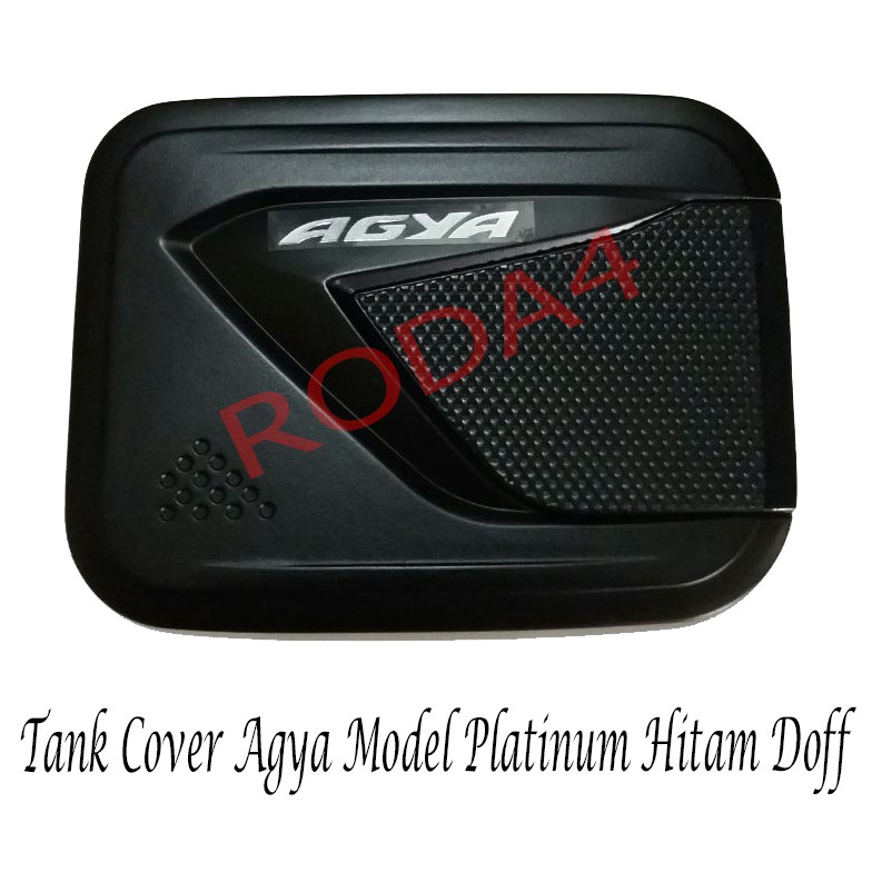 Tank Cover  Tutup Bensin Agya Model Platinum Hitam Doff