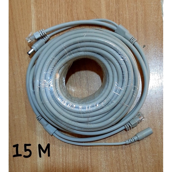 Kabel UTP  CAT5e Kabel LAN RJ45 kabel UTP  plus power 10m 15m 20m 30m