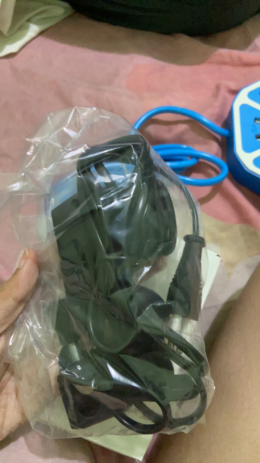 Lamp Holder Single Socket E27 Dengan Dudukan Payung - Ec - Black