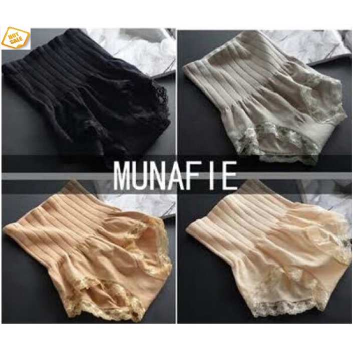 Munafie munafi Pant Slimming Original Celana Korset cd Wanita Pengecil Perut Import Murah Gurita Ibu