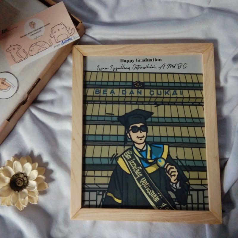 Kado Unik Edit Kartun | KADO SPESIAL ULANG TAHUN WISUDA ENGAGEMENT