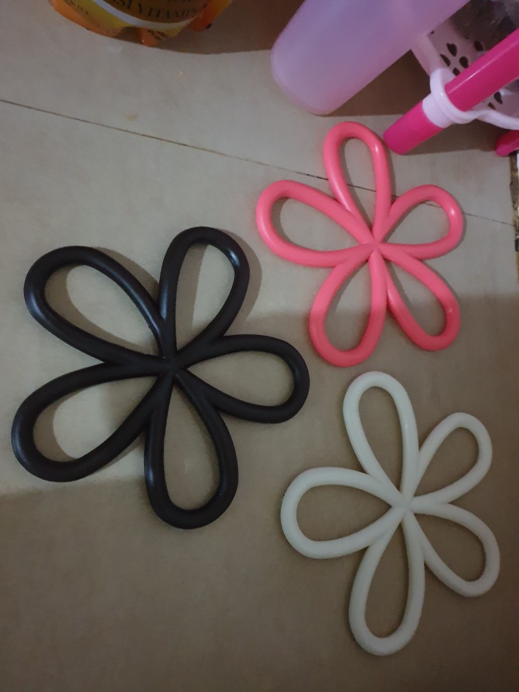 Plazashop♨ Am184 Alas Panci Tahan Panas / Tatakan Panci Piring Anti Panas Anti Slip / Shape Hot Pad