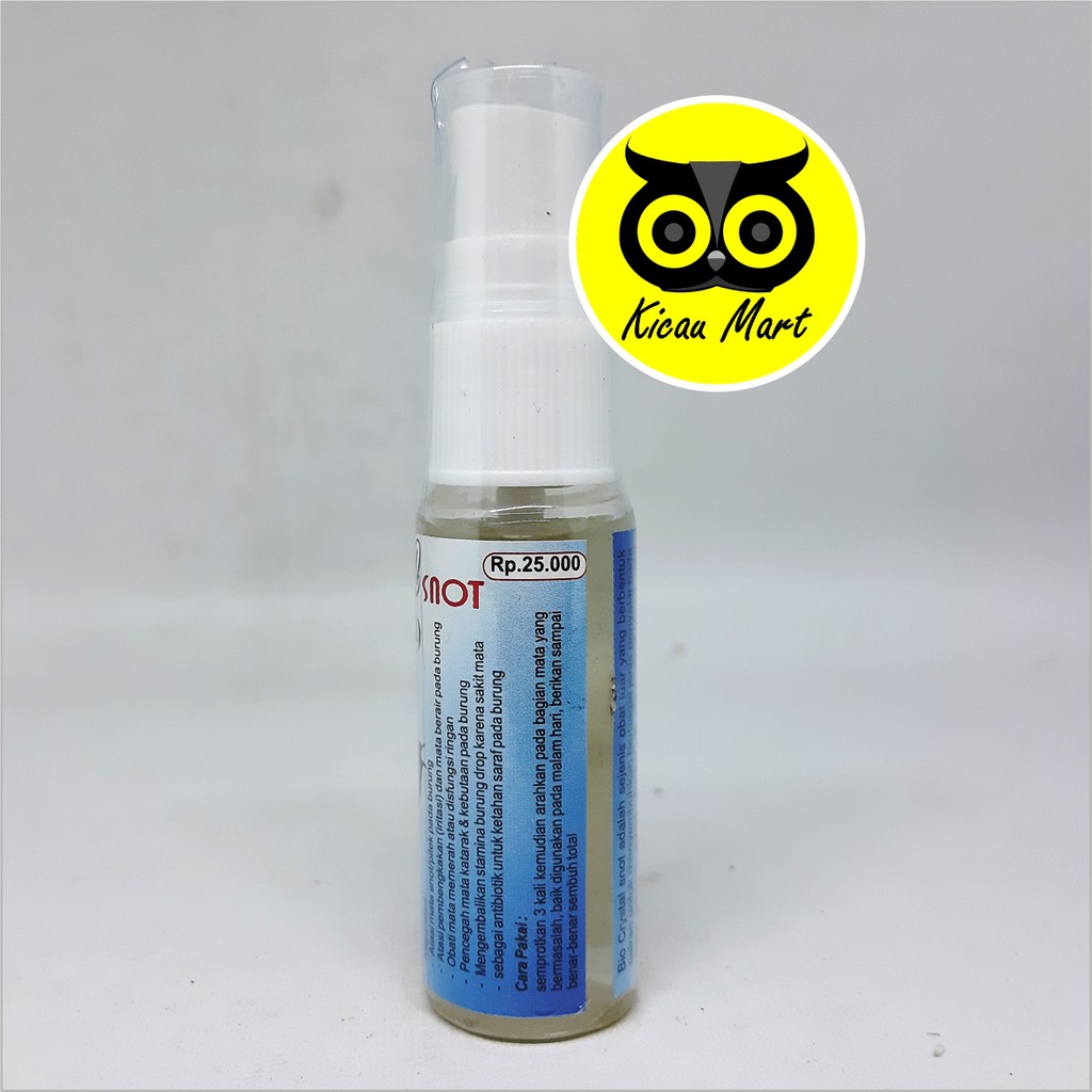 VITAMIN OBAT MATA KATARAK IRITASI BURUNG LOVEBIRD KACER MURAI PLECI CRYSTAL KRISTAL SNOT BMW AOV6BMW