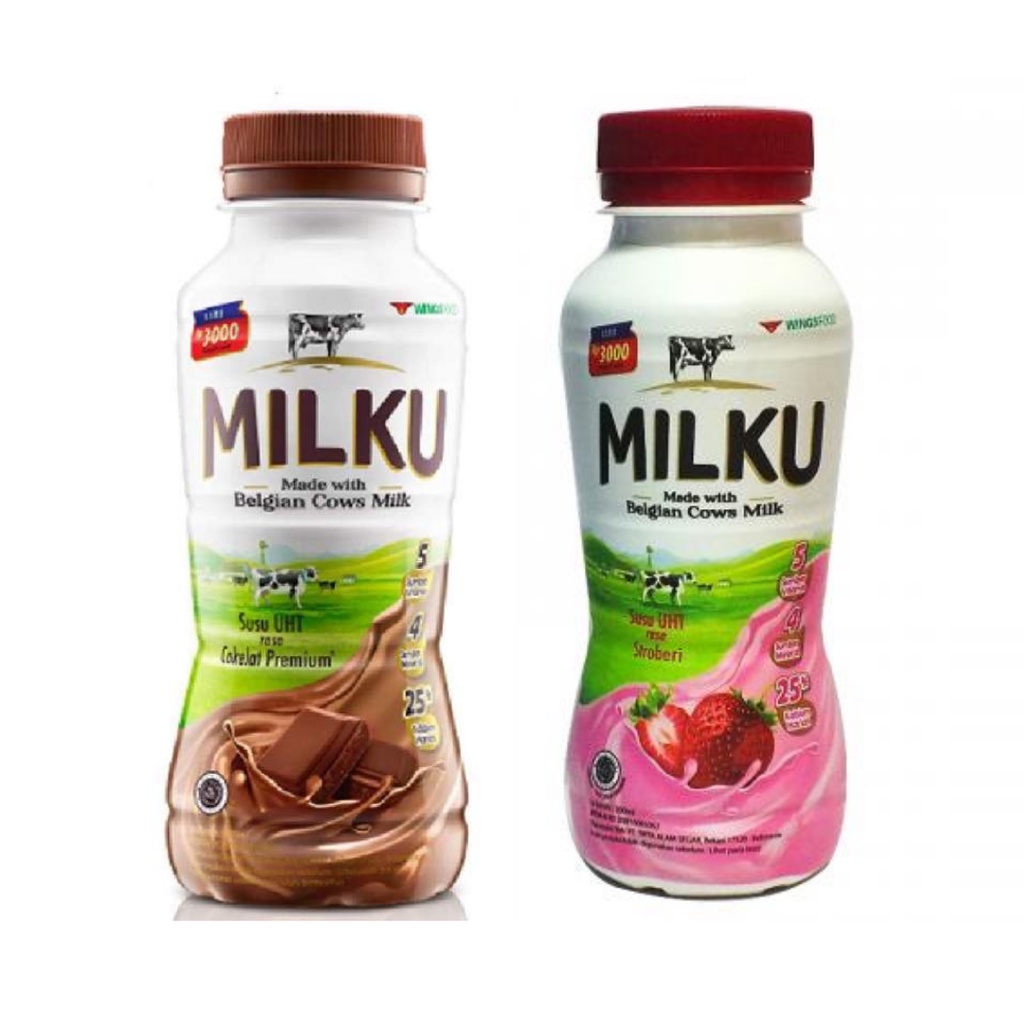 

MILKU SUSU BELGIA RASA ALL VAARIAN 200ML MURAH