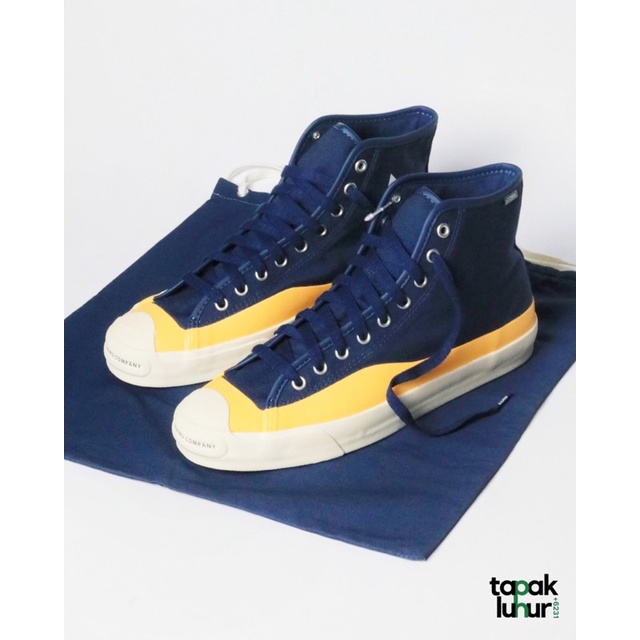 CONVERSE JACK PURCELL PRO HI / HIGH POP TRADING COMPANY NAVY CITRUS ORIGINAL