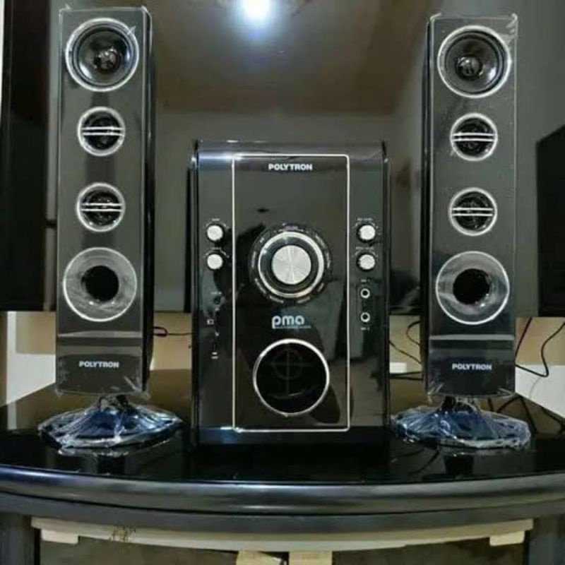 SPEAKER AKTIF POLYTRON PMA 9526 Speaker Aktif Multimedia Bluetooth Karaoke/AUX/USB/FM with Remote