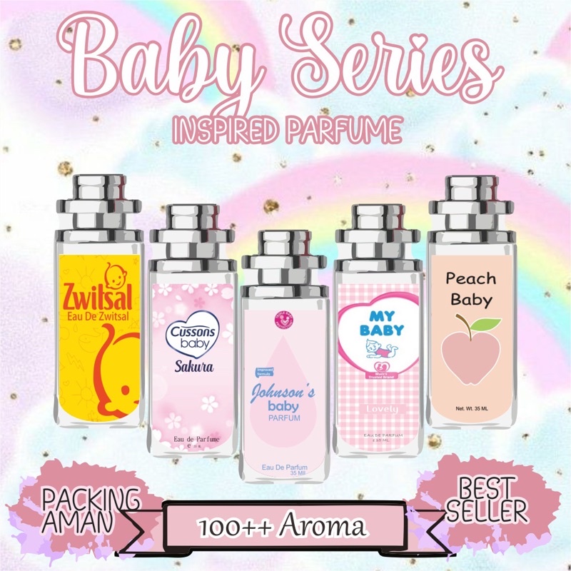 thailand baby series 35ml aroma baby super lembut