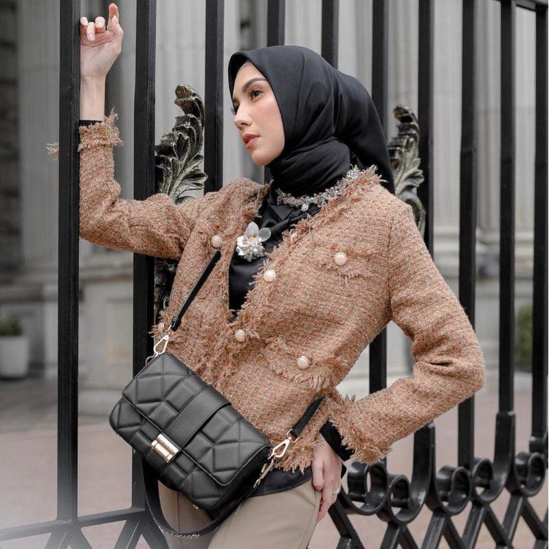 Odella Bag heylocal.id || London Bag local.id heylocal vanilla, black tas cantik premium by heylocal