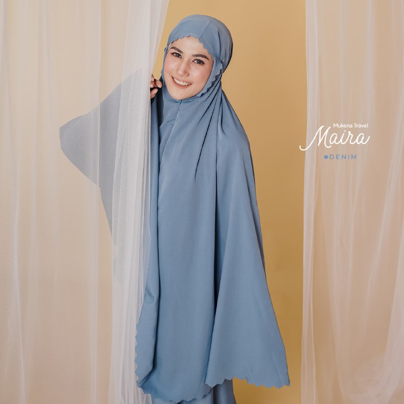 Mukena Mukenah Travel Traveling Bali Dewasa Jumbo Terbaru Polos Bahan silky Premium Halus Adem Lembut By MOKENA Maira 2 in 1 Mukena Khadijah Tasik Tasikmalaya fahijablove belimukena