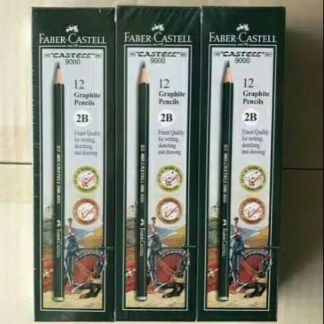 Pensil 2B Faber Castell Original  (1pcs)