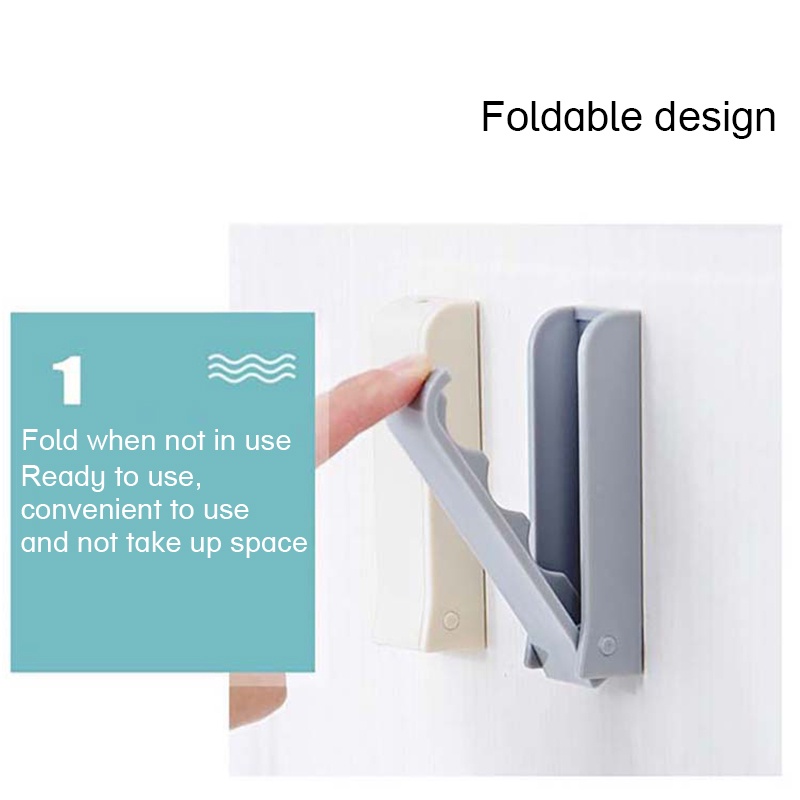 Kait Lipat Dinding Gantungan Ajaib Magic Hanger Wall Folding Hook  Tempel Hanger Baju Gantungan Baju Ajaib coolcolor