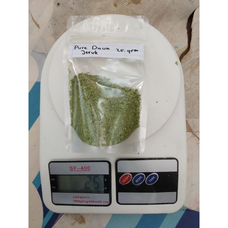 

pure asli bubuk daun jeruk purut