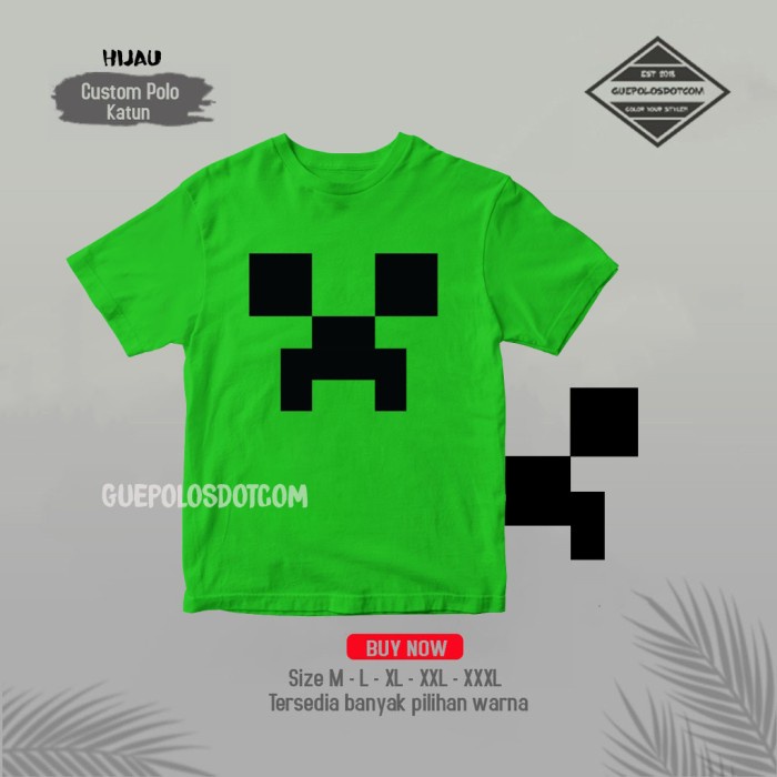 Jual Kaos minecraft Sad FACE - tshirt roblox sad - Baju roblox ...