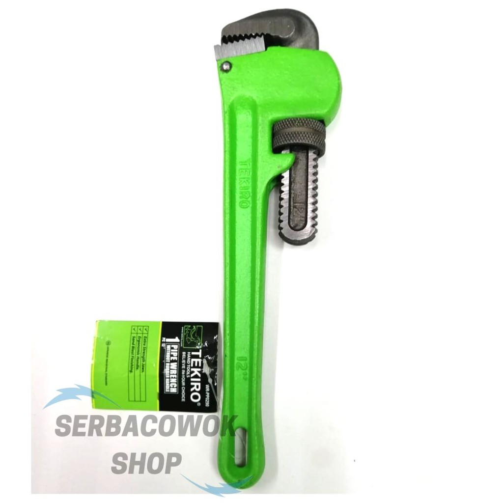 Tekiro Kunci Pipa 12 Inch Inci Pipe Wrench Ledeng Termurah Berkualitas