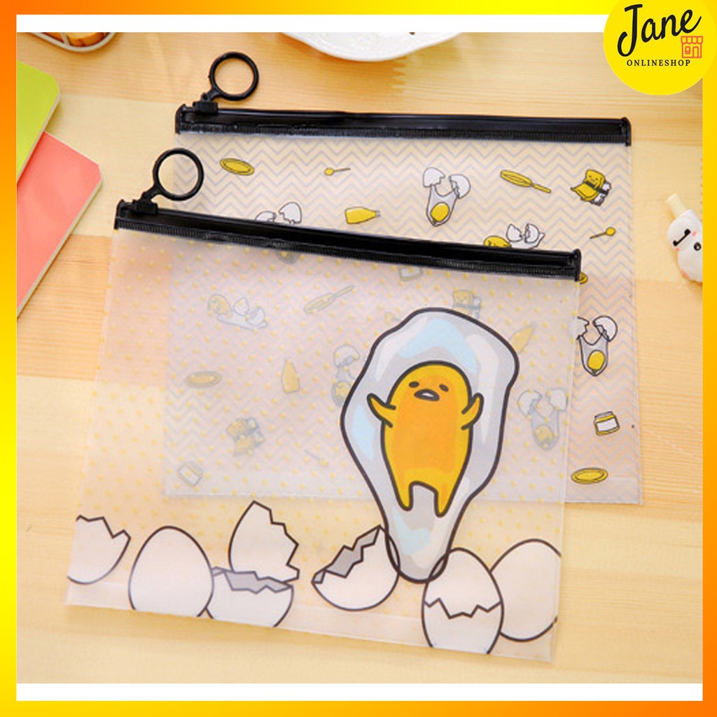

Tempat Pensil Gambar Telor Egg Cartoon A5 Stationery Pencil Case Pen Pencil Case JCPF11