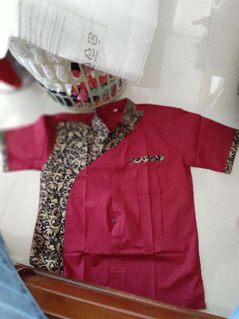 Kemeja Seragam Kerja Kantor•seragam Hotel•motif Prada