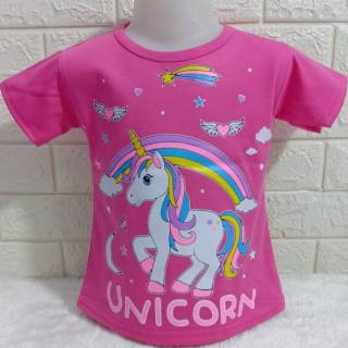  kaos anak unicorn  2 9tahun Shopee Indonesia