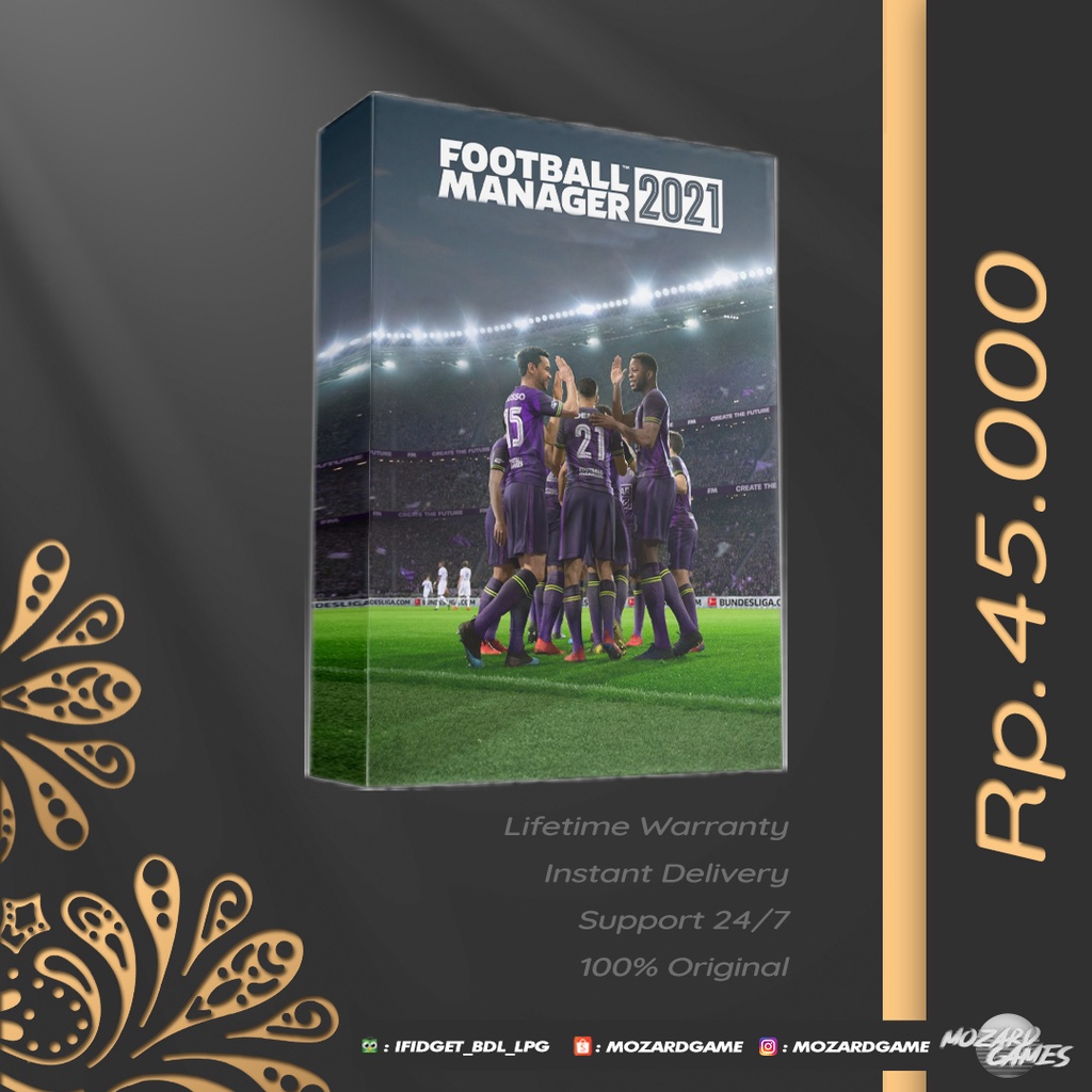 Football Manager 2021 - Original PC Game