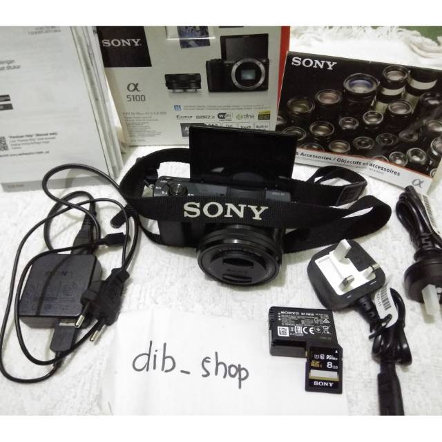 [JUAL SECOND] Kamera Mirrorless Sony a5100