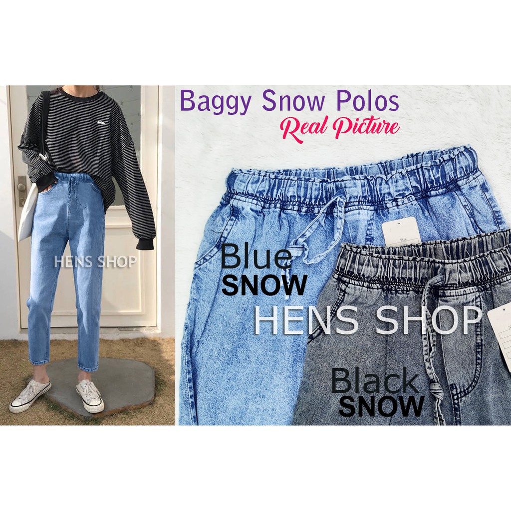 She CELANA BAGGY JEANS / BAGGY BOYFRIEND  JEANS XL &amp; JUMBO XXL