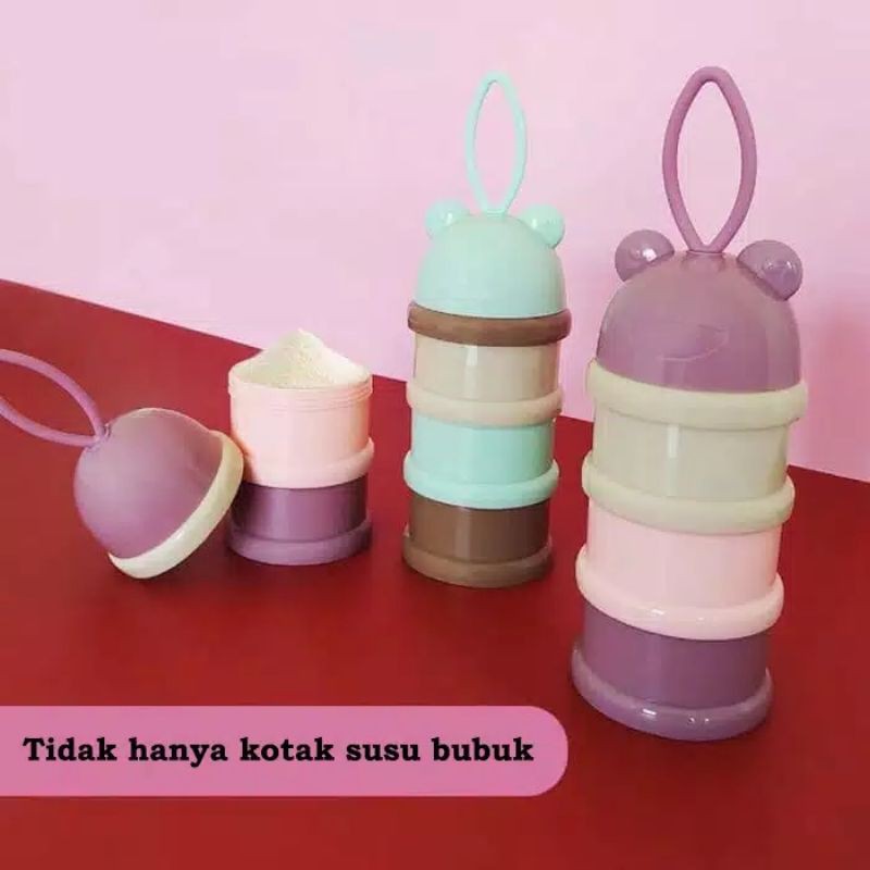 Milk Container Tempat Penyimpanan Susu Praktis Kotak Susu Bayi