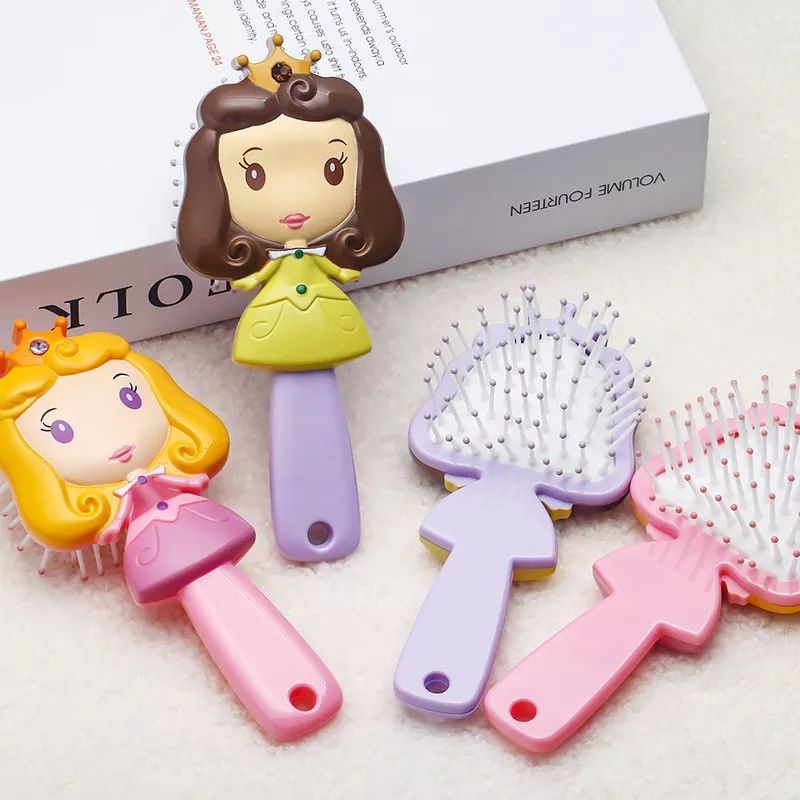 Sisir Anak dan Bayi 3D Karakter Princess Premium