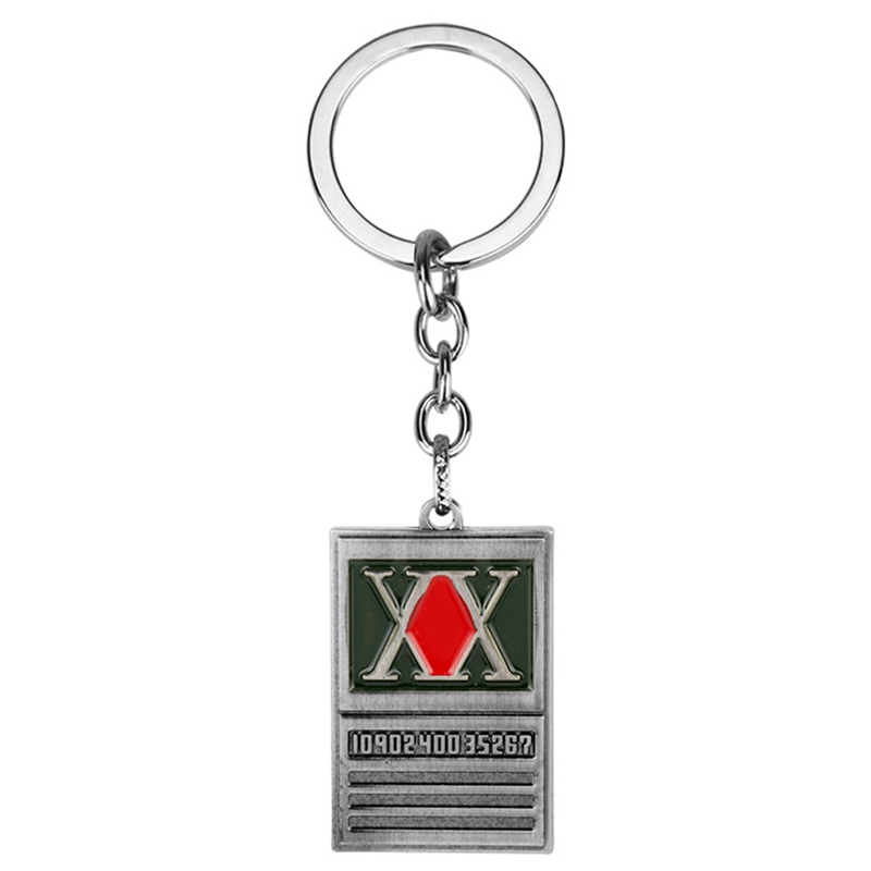 Hunter X Hunter Keychain, Metal Pendant Keyring For Bags, Keys And Pencil Cases